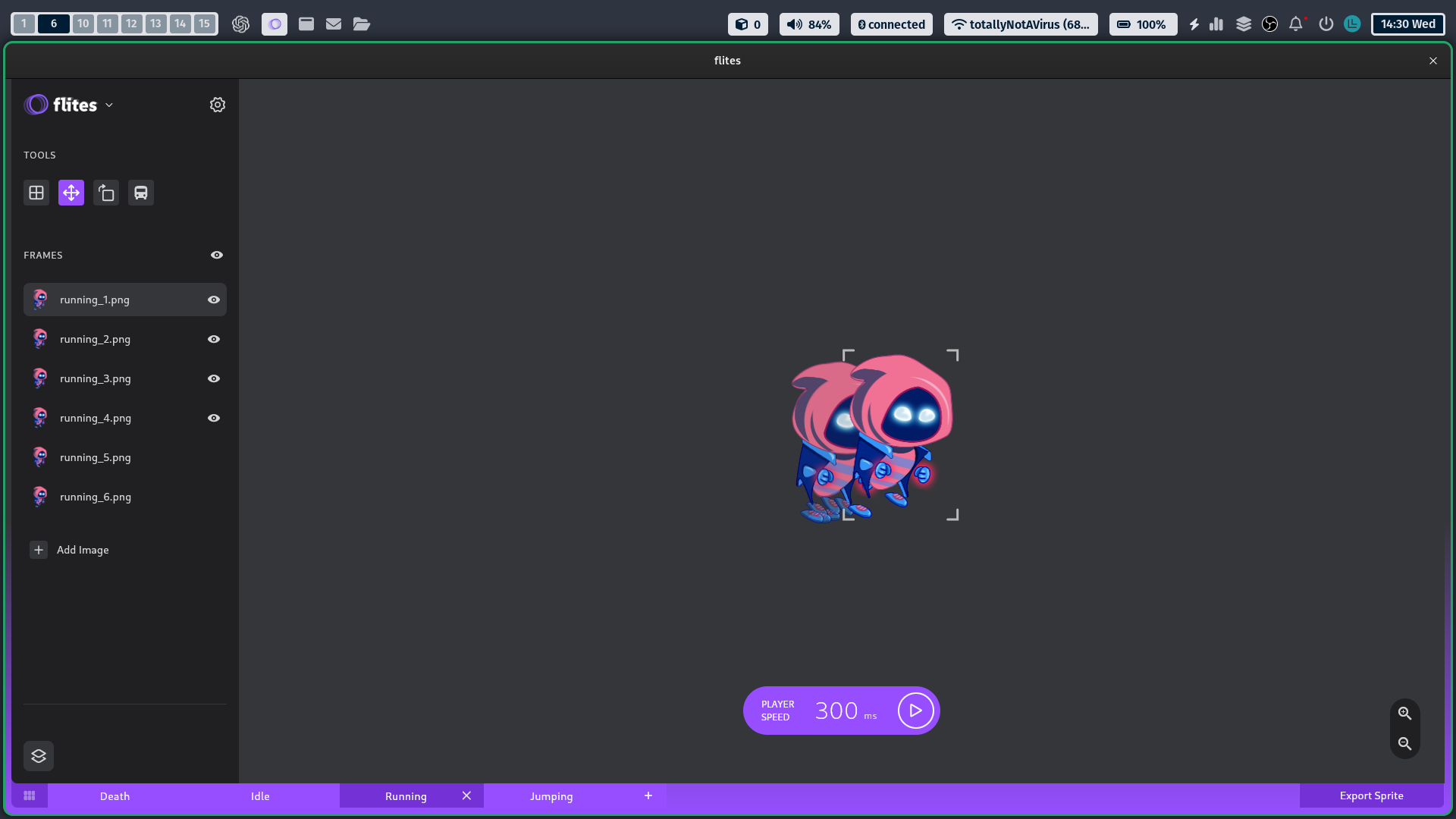 Intuitive Sprite Creation